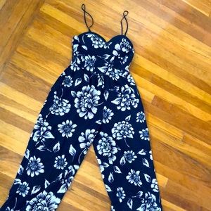 Cute floral jumpsuit